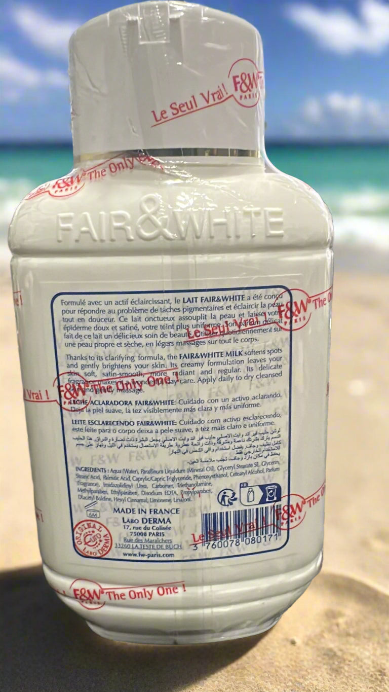 Fair White Original Body Clearing Milk 17 Oz - Premium Beauty Product