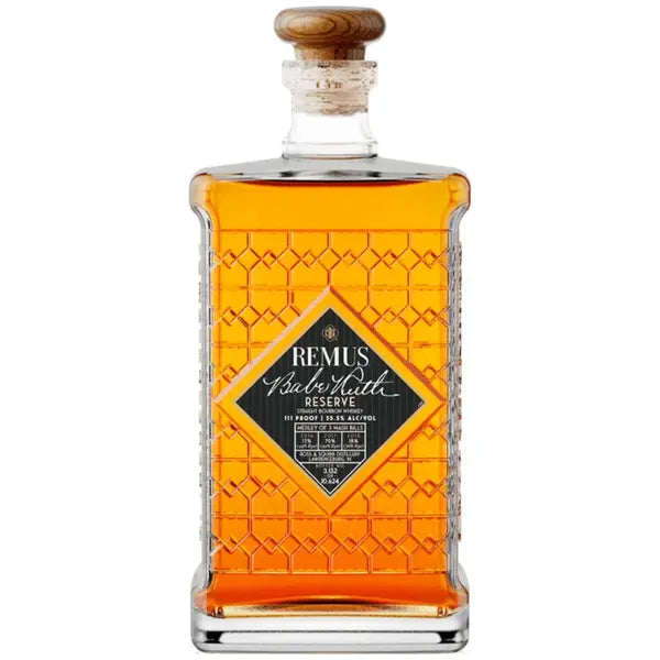 Remus Babe Ruth Reserve Straight Bourbon Whiskey, Indiana, USA (750ml)