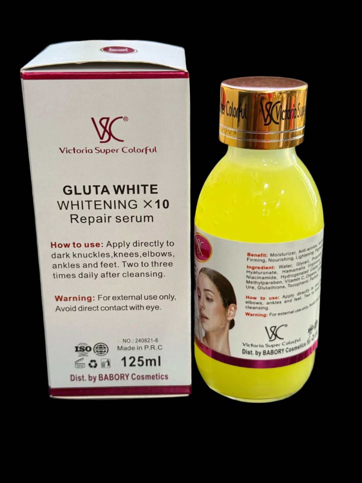 Vsc Gluta White Whitening X 10 Repair Serum 125 Ml - Premium Beauty Product