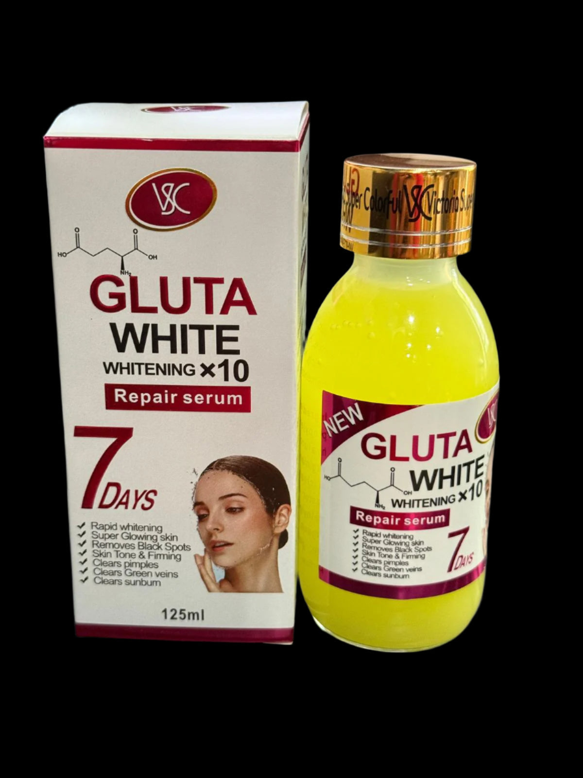 VSC Gluta White Whitening x 10 Repair Serum  125 Ml - Premium Beauty Product
