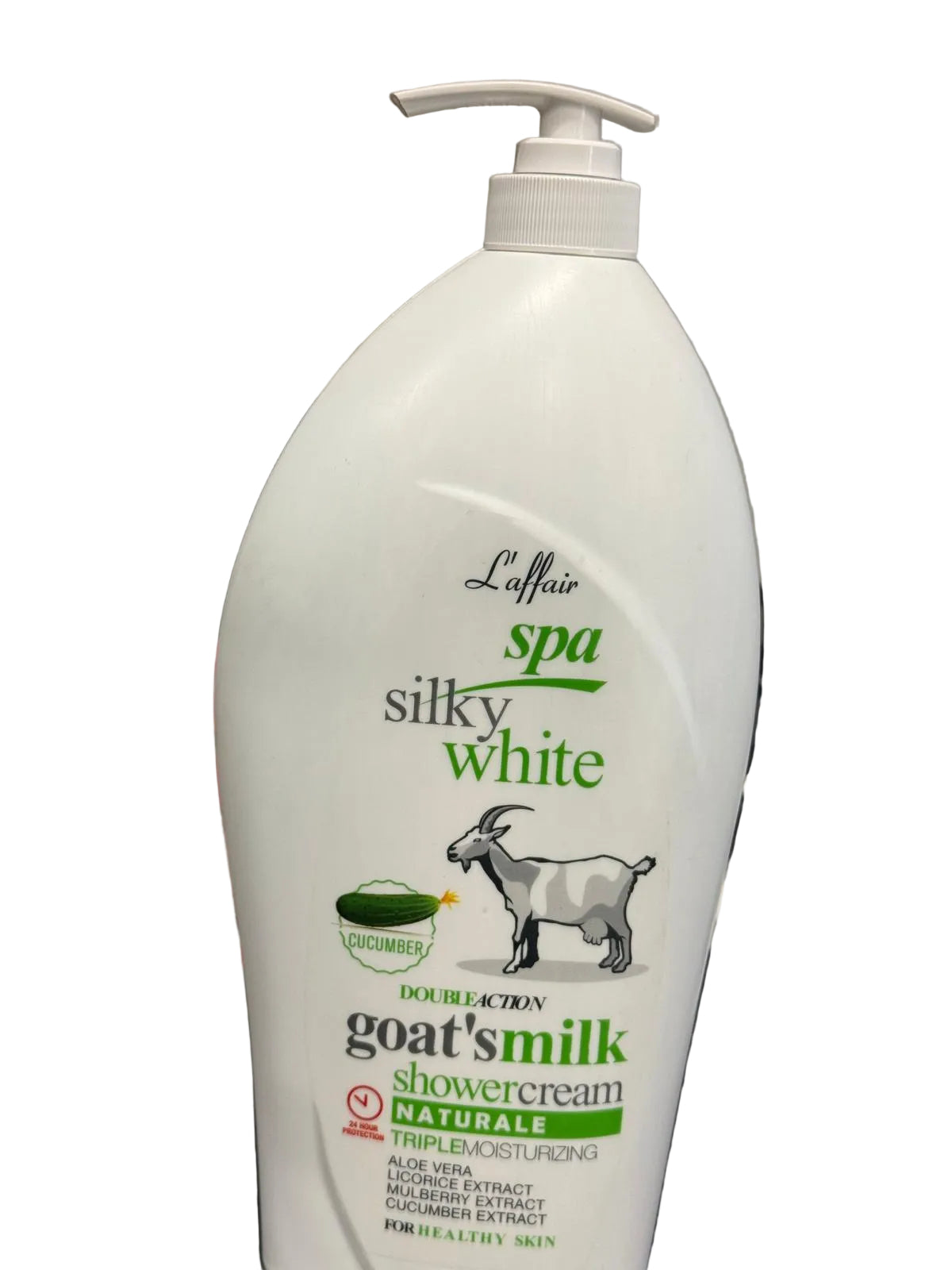 L'affair goat’s milk shower cream with cucumber, aloe vera,  - Premium Beauty Product
