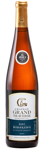 2018 Chateau Grand Traverse Dry Riesling, Old Mission Peninsula, USA (750ml)