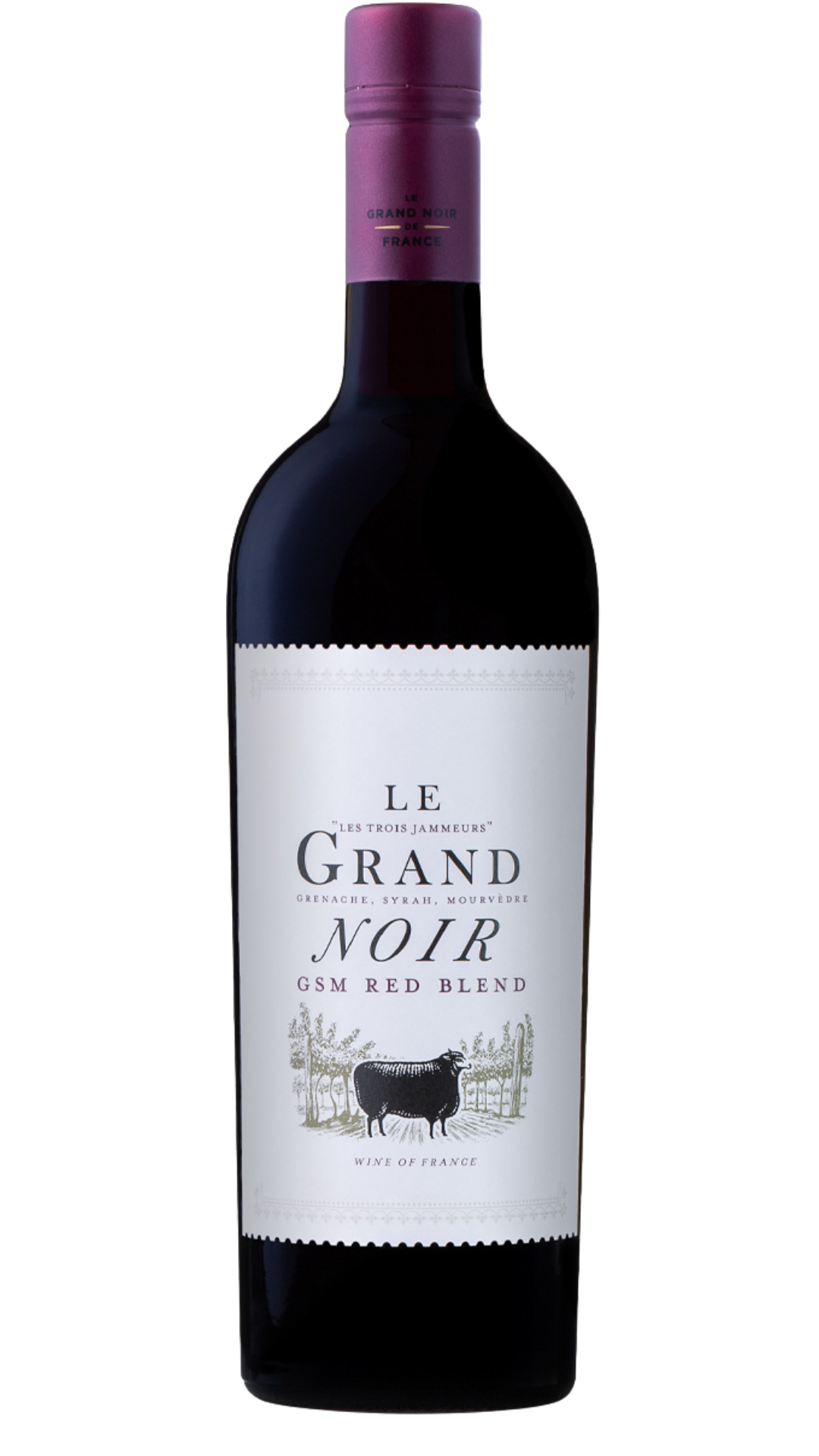 2023 Le Grand Noir Black Sheep GSM, IGP Pays d'Oc, France (750ml)