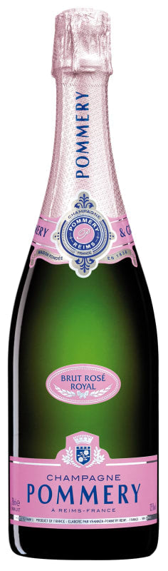 Pommery Royal Brut Rose, Champagne, France (750ml)