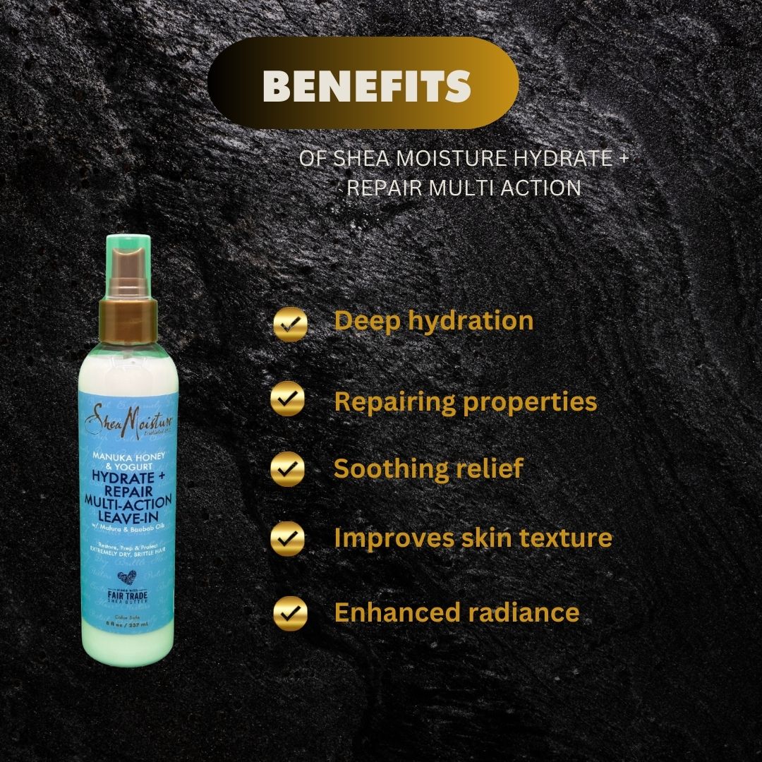 Shea Moisture Hydrate Repair Multi Action 237Ml - Premium Beauty Product