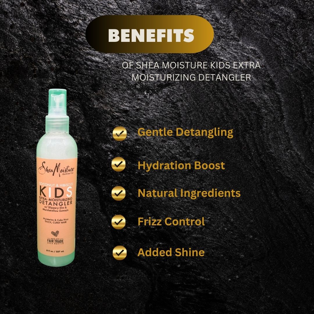 Kids Shea Moisture Extra Moisturizing Detangler 237Ml - Premium Beauty Product