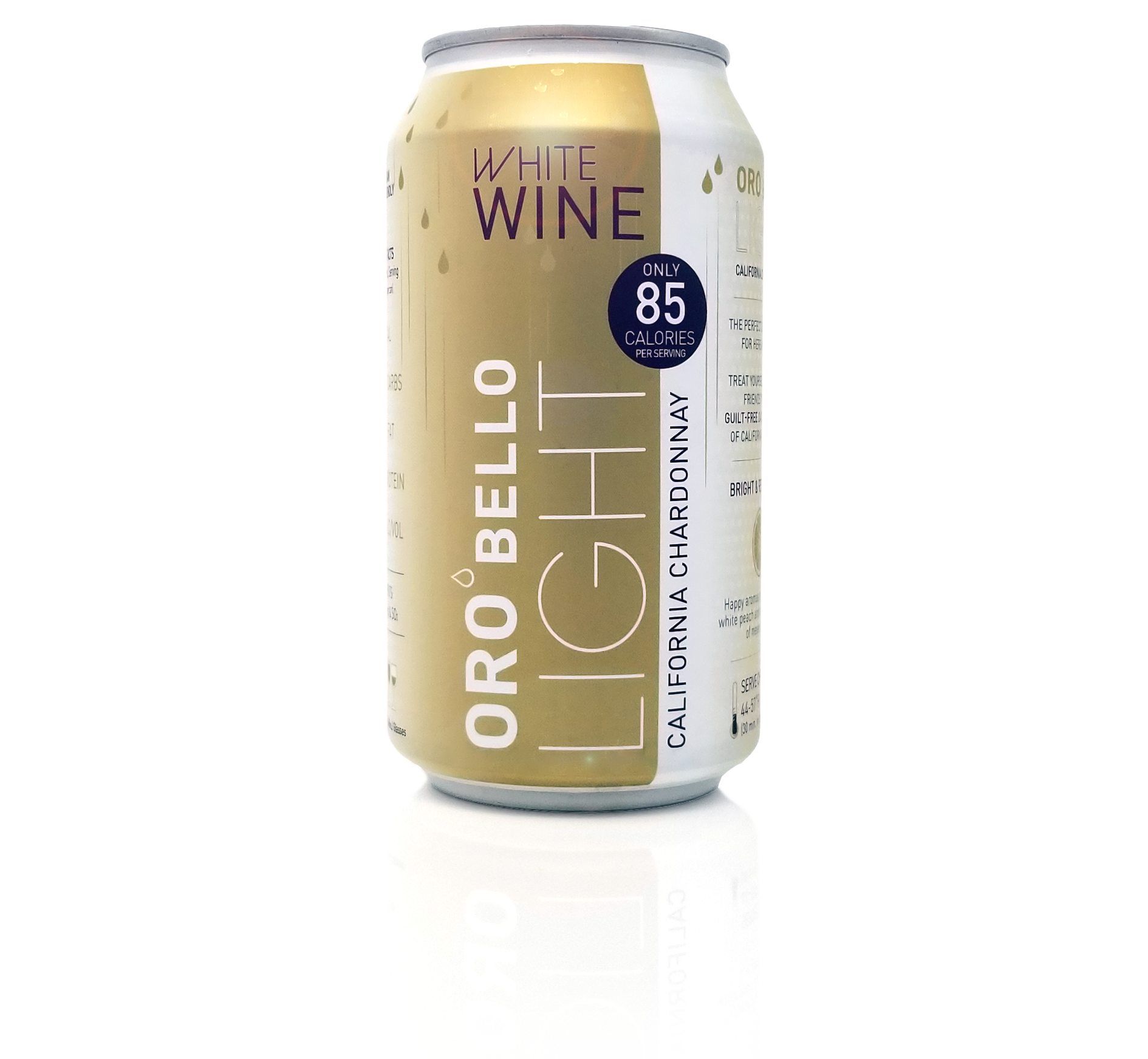 NV Oro Bello Light Chardonnay, California, USA cans (6 x 4pk 375ml cans)