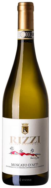 Rizzi Moscato d'Asti DOCG, Piedmont, Italy (750ml)