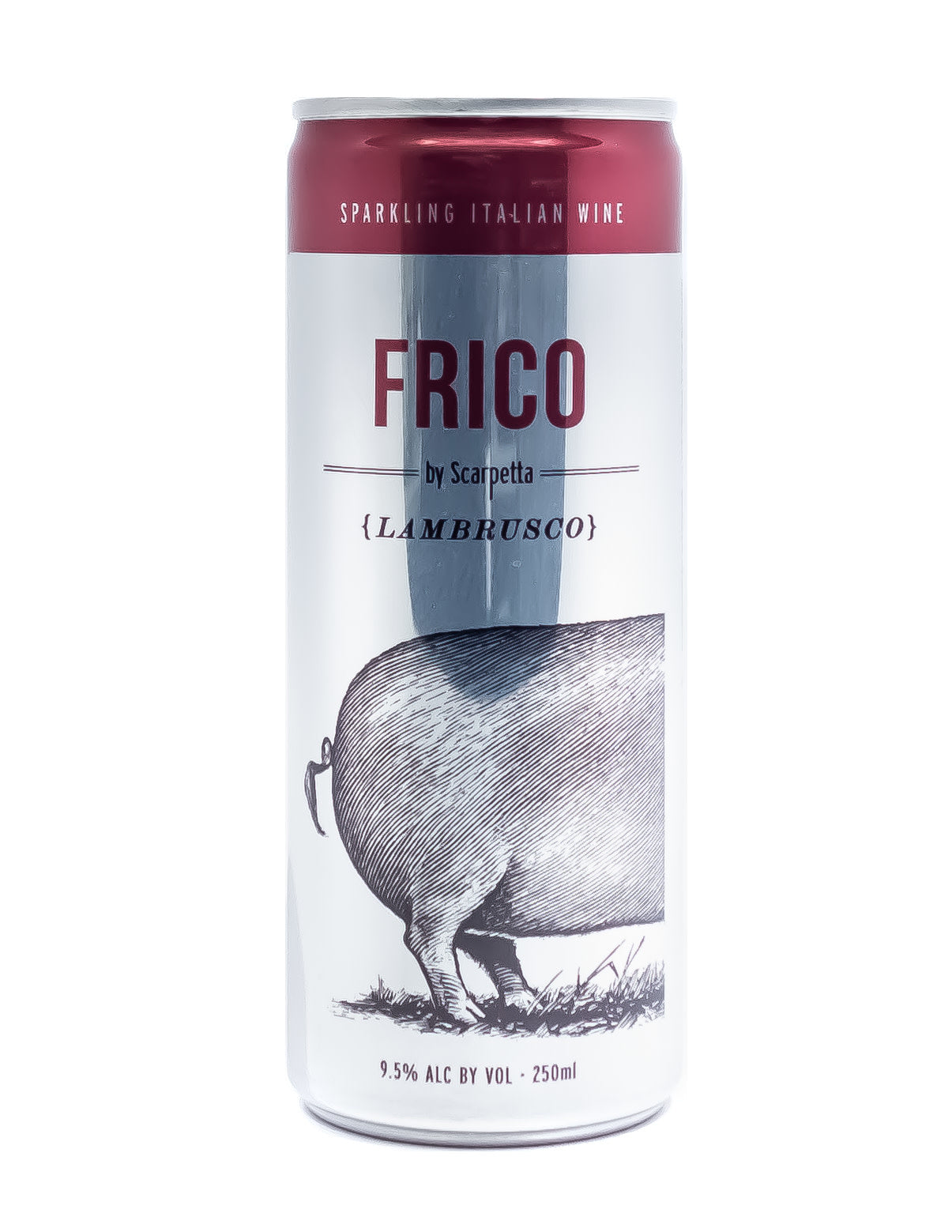 (4pk cans) Scarpetta 'Frico' Sparkling Lambrusco, Emilia-Romagna, Italy (250ml)