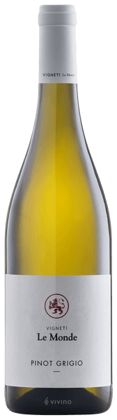2022 Le Monde Pinot Grigio, Friuli-Venezia Giulia, Italy (750ml)