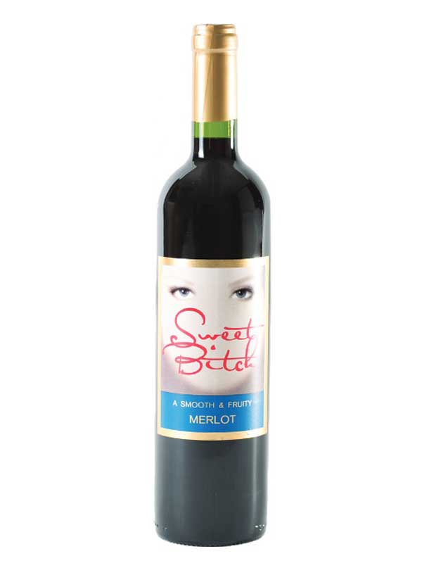 2022 Sweet Bitch Smooth & Fruity Merlot, Chile (750ml)