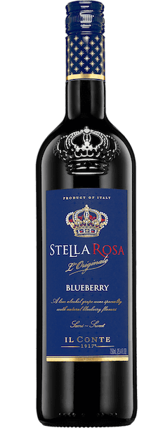 NV Il Conte 'Stella Rosa' Blueberry, Piedmont, Italy (750ml)