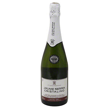 NV Jaume Serra Cristalino Extra Dry Cava, Catalonia, Spain (750ml)