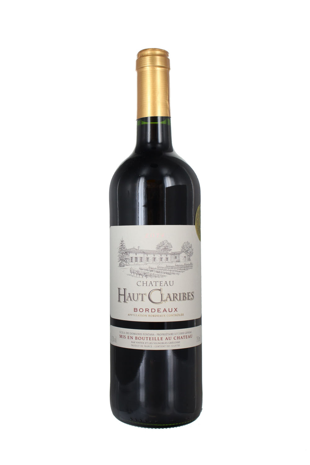 2015 Chateau Haut Claribes, Bordeaux, France (750ml)