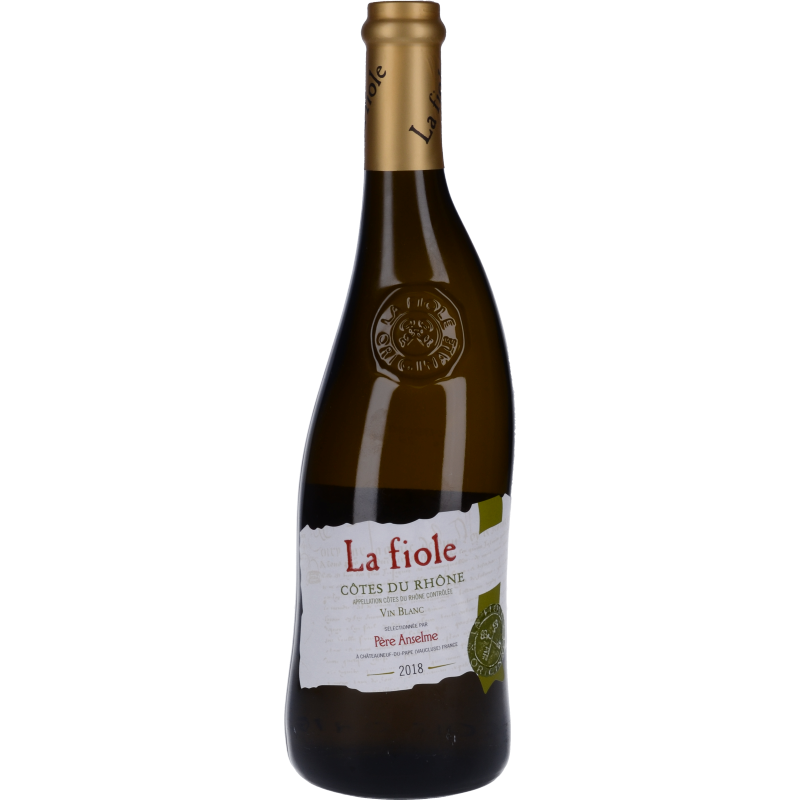 2018 Brotte Pere Anselm Cotes du Rhone La Fiole Blanc, France (750ml)
