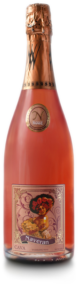 2022 Naveran Brut Rose Cava, Catalonia, Spain (750ml)