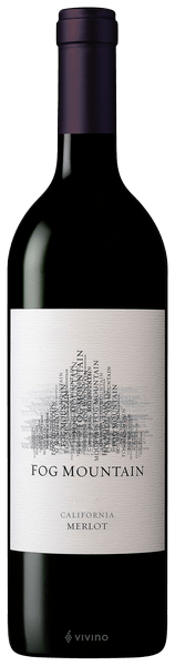 2019 Fog Mountain Merlot, California, USA (750ml)