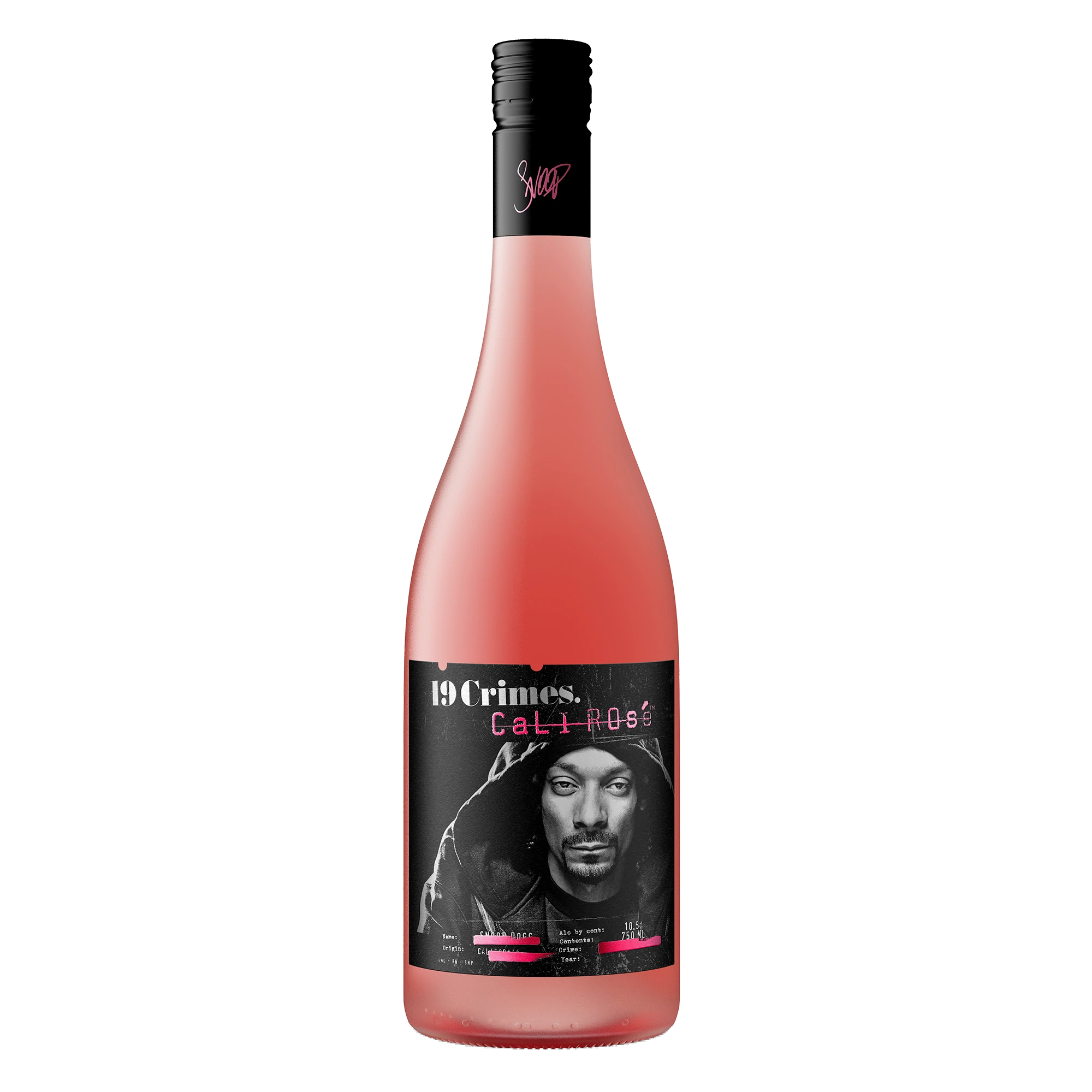 2020 19 Crimes - Snoop Dogg 'Cali Rose', California, USA (750ml)