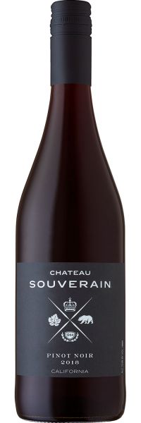 2018 Chateau Souverain Pinot Noir, California, USA (750ml)