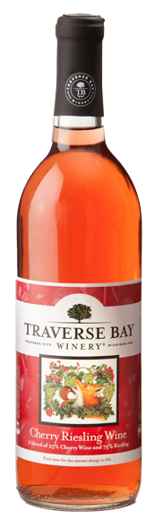 NV Chateau Grand Traverse - Traverses Bay Winery Cherry Riesling, Michigan, USA (750ml)