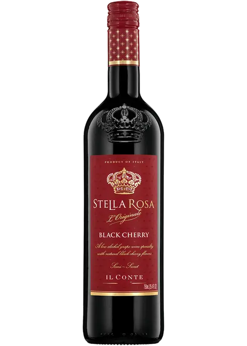 NV Il Conte Stella Rosa Black Cherry, Piedmont, Italy (750ml)