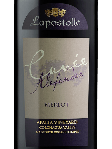 2019 Casa Lapostolle Cuvee Alexandre Merlot, Apalta, Chile (750ml)
