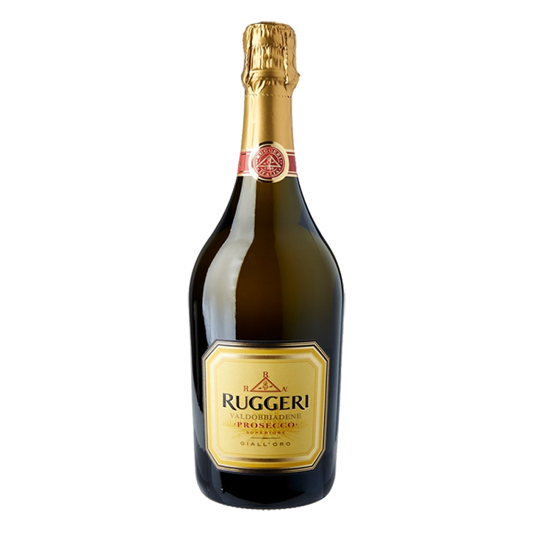 NV Ruggeri Giall'Oro Gold Label Extra Dry Superiore, Prosecco di Conegliano-Valdobbiadene DOCG, Italy (750ml)