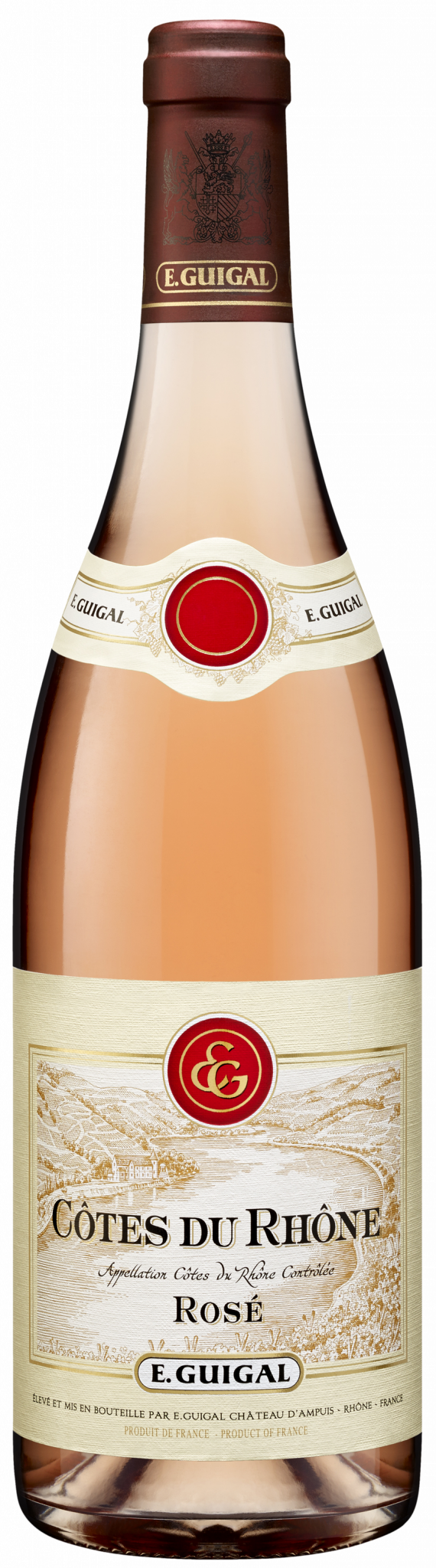 2023 E. Guigal Cotes du Rhone Rose, Rhone, France (750ml)