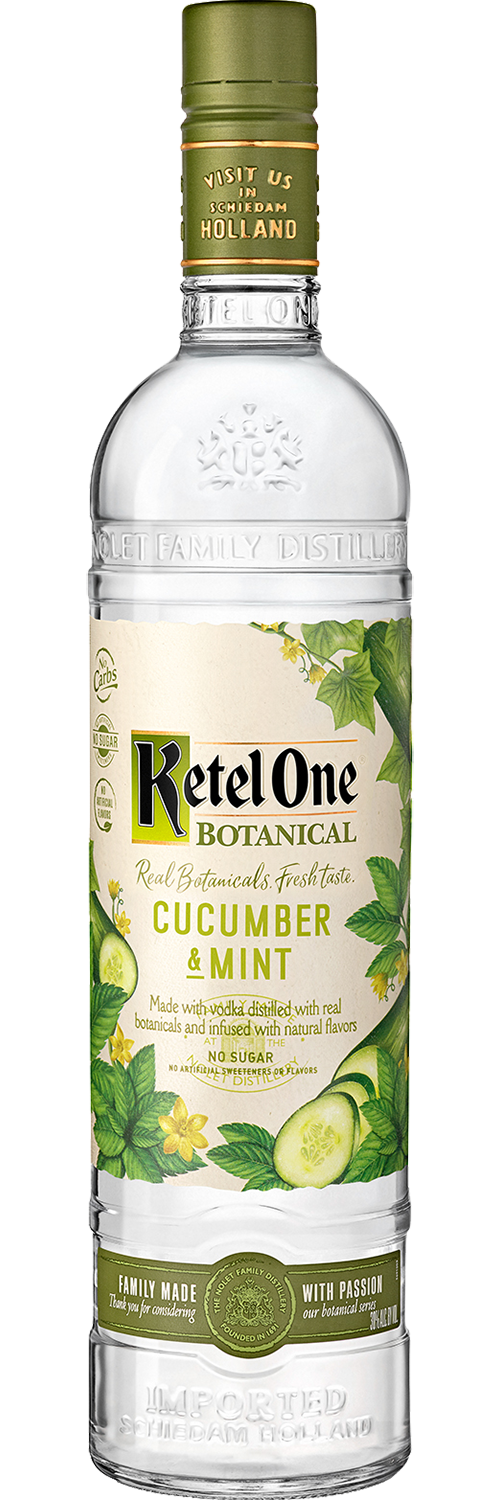 Ketel One Botanical Cucumber & Mint Vodka, Netherlands (750ml)