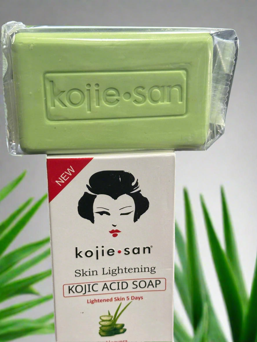 Kojie San Skin Lightening Kojic Acid Soap With Aloe vera  5  - Premium Beauty Product