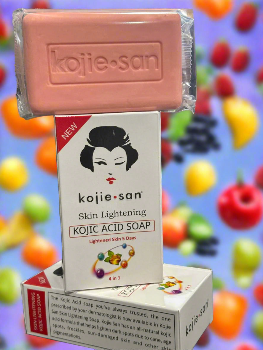 Kojie San Skin Lightening Kojic Acid Soap With Multi Vitamin - Premium Beauty Product