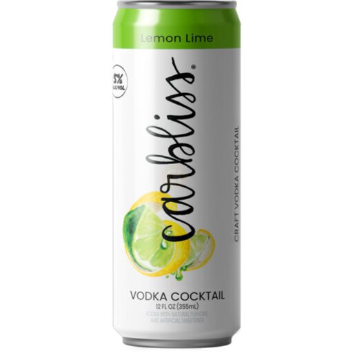 (24pk cans) Carbliss Lemon - Lime Vodka Cocktails, USA (12oz)