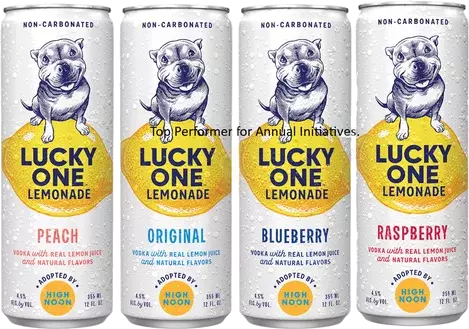 Lucky One Lemonade Variety Pack (8 pack 355ml)