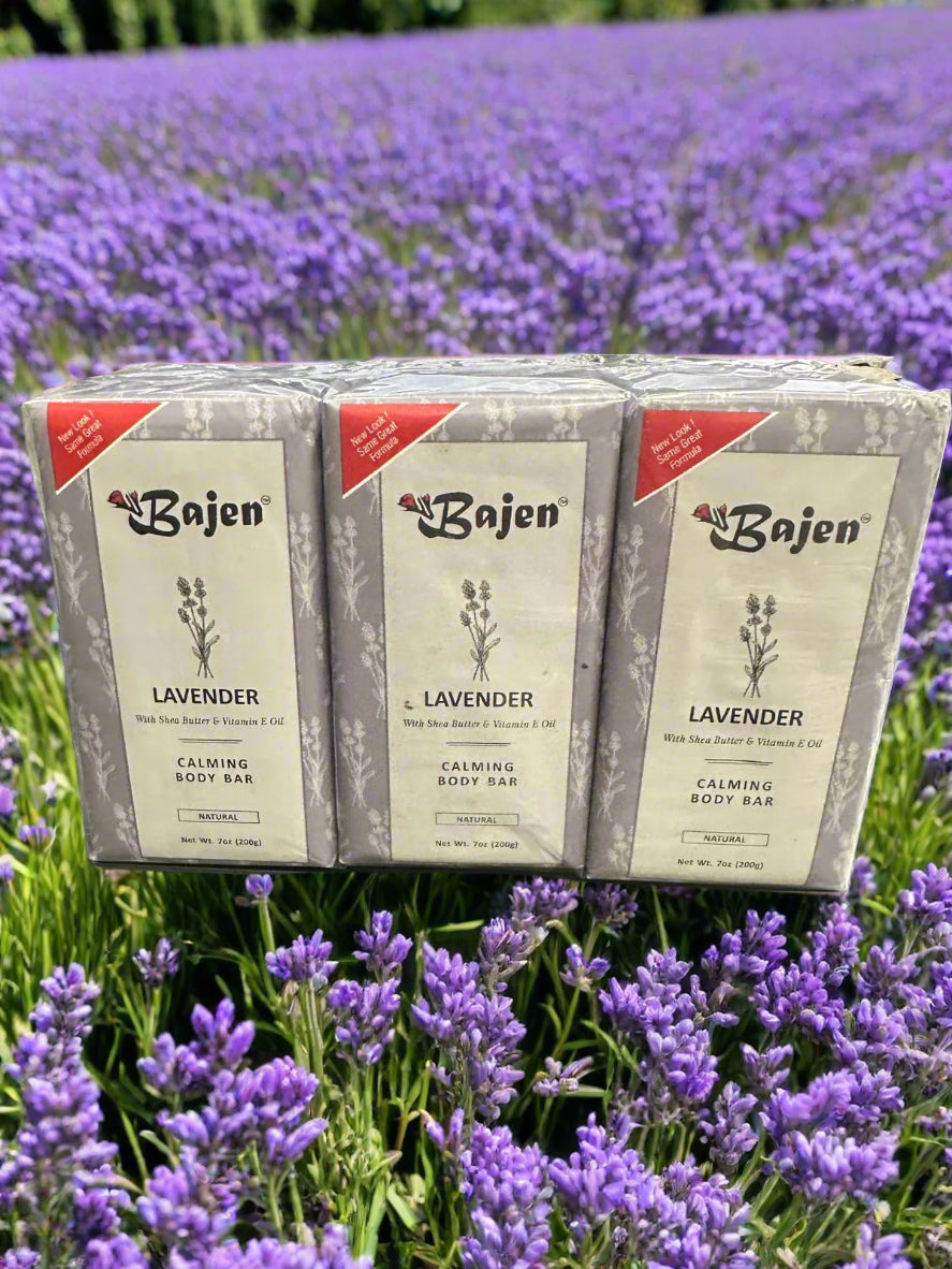 Bajen Lavender Soap 7 Oz ( pack of 6 ) - Premium Beauty Product