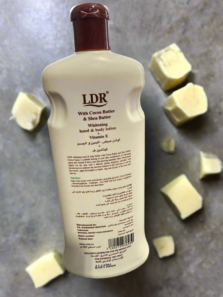 Ldr Whitening Hand And Body Lotion With Cocoa Oil And Shea B - Premium Beauty Product