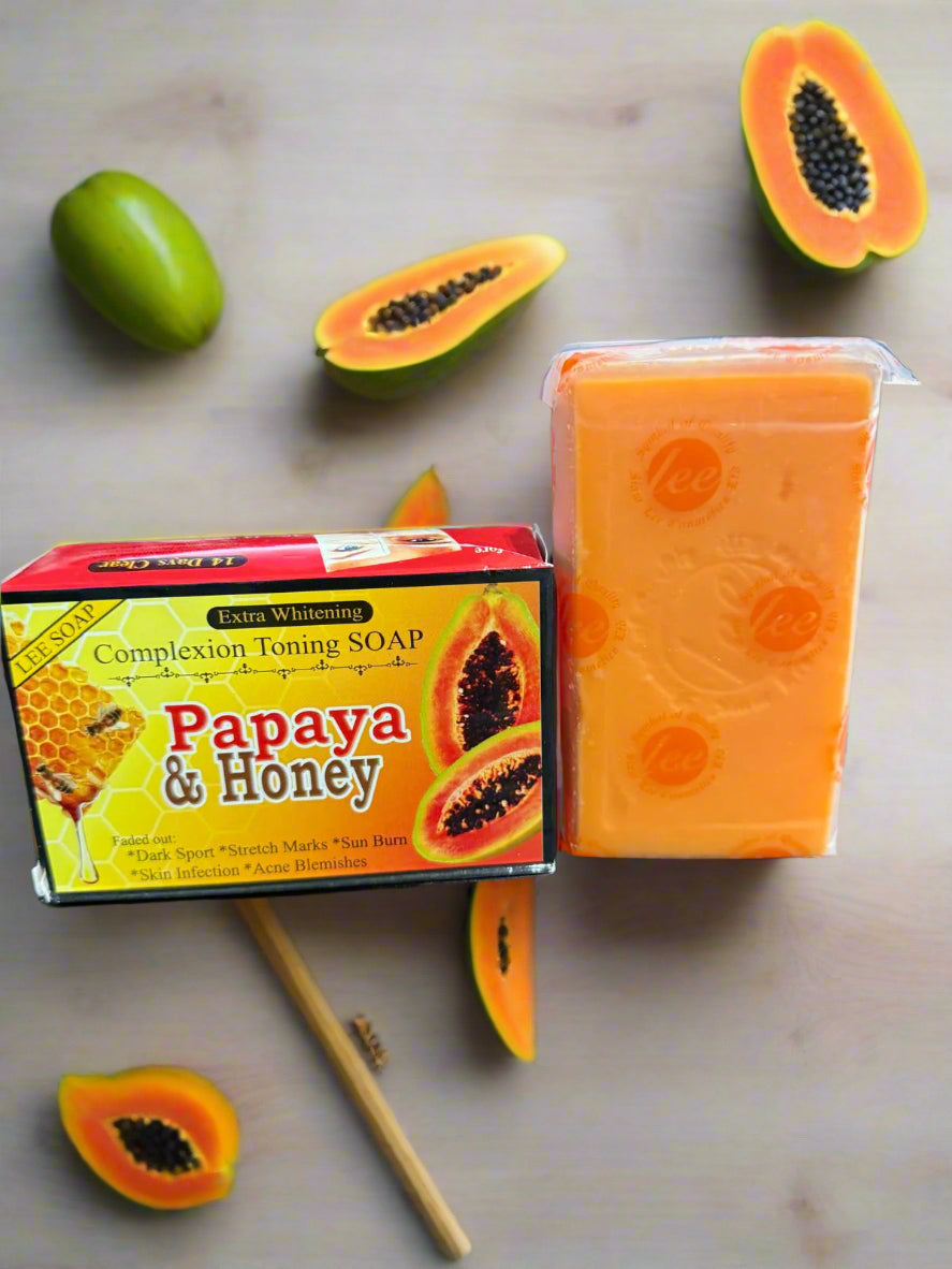 Lee Extra Whitening Copmlexion Tonning Papaya & Honey 160 Gr - Premium Beauty Product