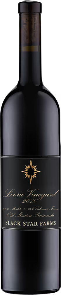 2020 Black Star Farms Leorie Vineyard Merlot - Cabernet Franc, Old Mission Peninsula, USA (750ml)