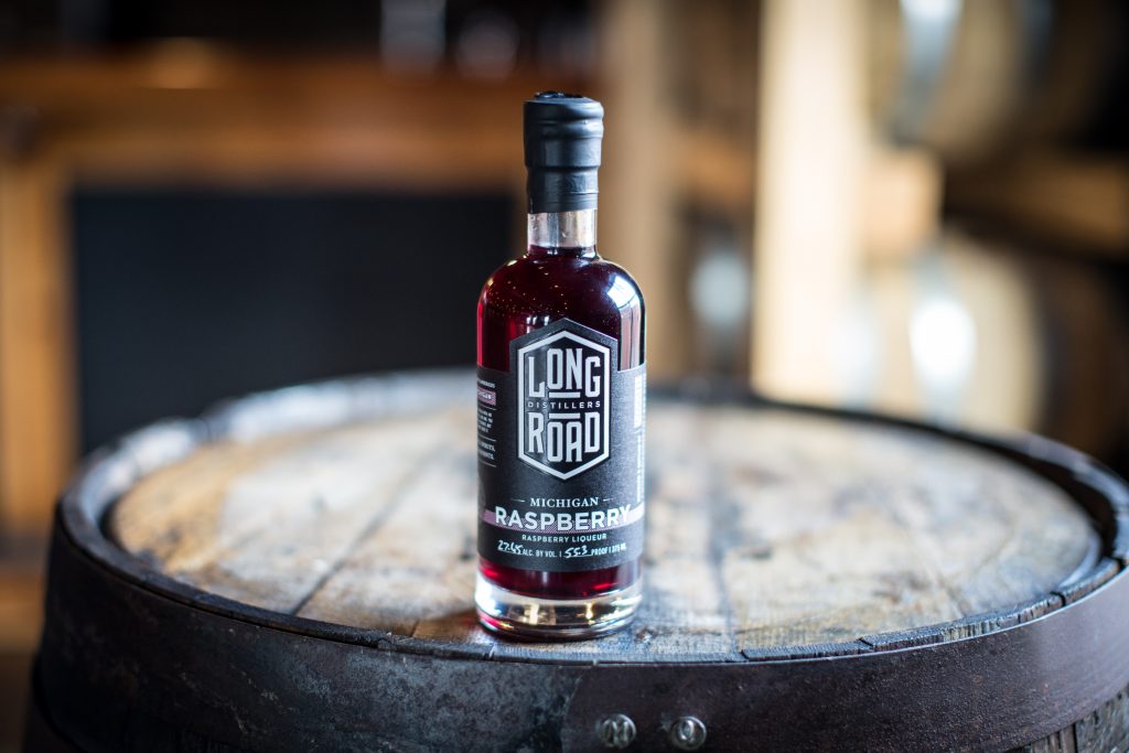 Long Road Distillers Raspberry Liqueur, Michigan, USA (750ml)