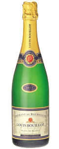 NV Louis Bouillot Cremant de Bourgogne Perle d'Ivoire Blanc de Blancs Brut, France (750ml)