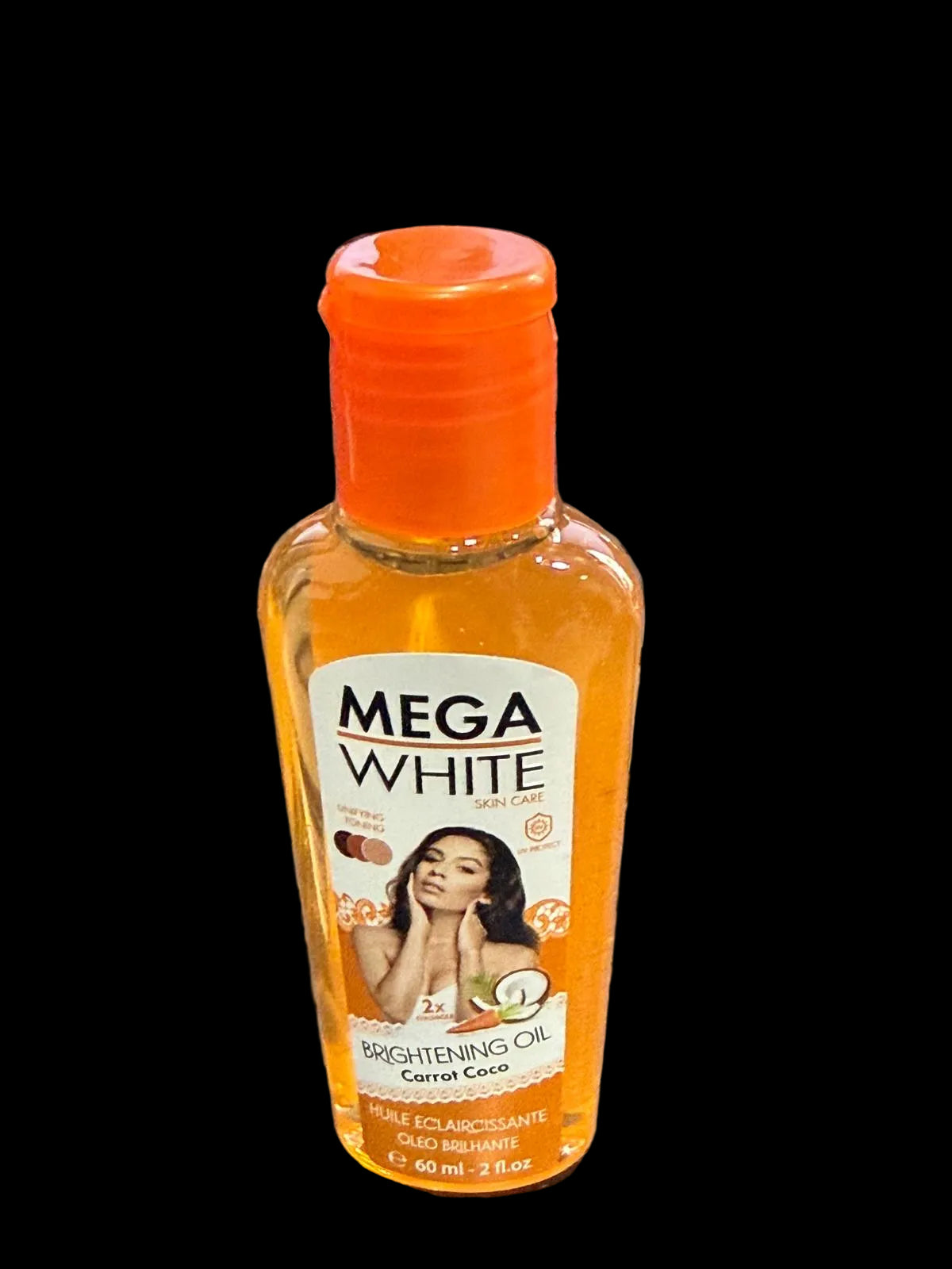 Mega White Brightening Oil (Carrot Coco) 60 ML - Premium Beauty Product