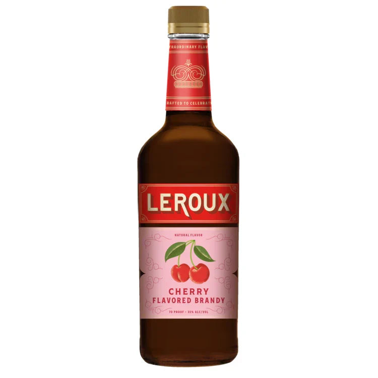 Leroux & Co Cherry Flavored Brandy, Pennsylvania, USA (750ml)
