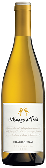 Folie a Deux Menage a Trois Chardonnay, California, USA (750ml)