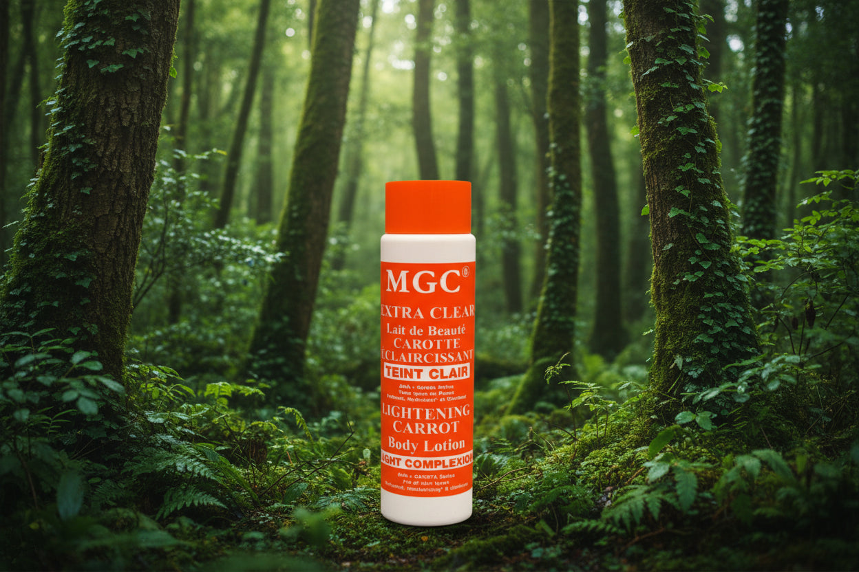 MGC Extra Clear – Lightening Carrot Body Lotion (Teint Clair - Premium Beauty Product