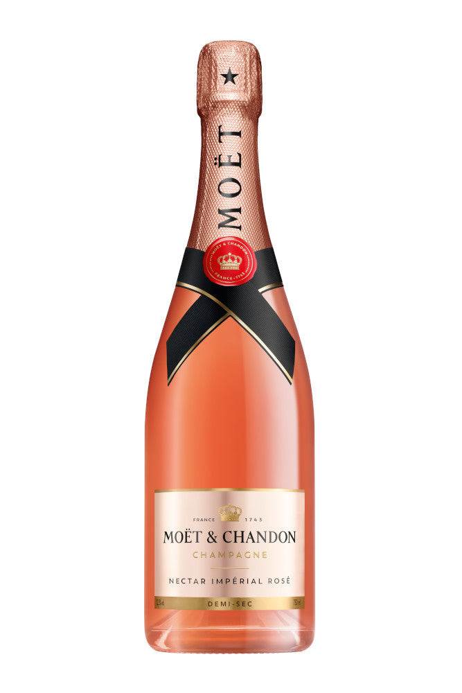 NV Moet & Chandon Nectar Imperial Rose, Champagne, France (750ml)