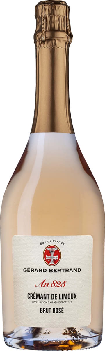 2021 Gerard Bertrand Cremant de Limoux 'An 825' Brut Rose Languedoc-Roussillon, France (750ml)
