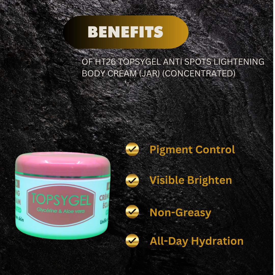 Ht26 Topsygel Anti Spots Lightening Body Cream Jar Concentra - Premium Beauty Product