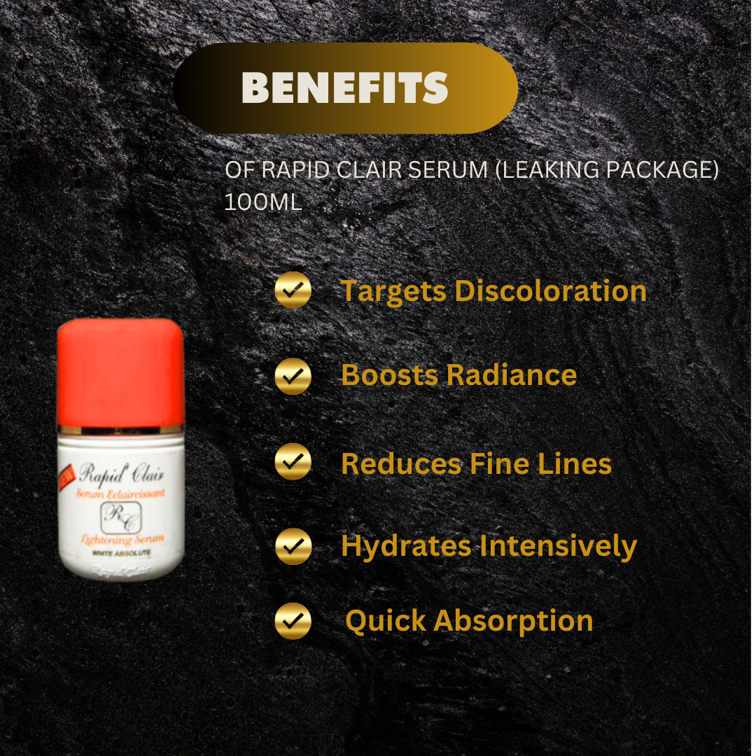 Rapid Clair Serum Leaking Package - Premium Beauty Product