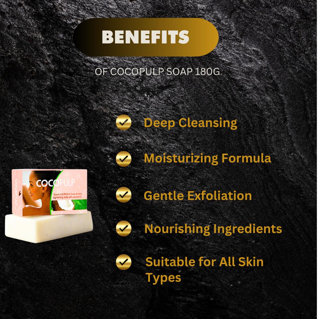 Cocopulp Soap 180G - Premium Beauty Product