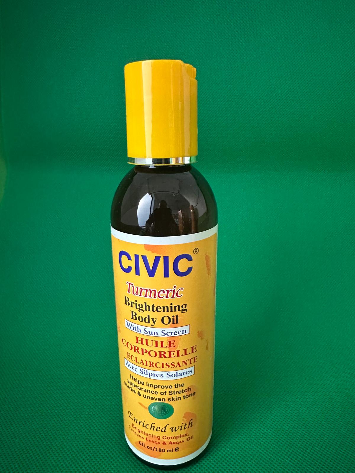 Civic Brightening Turmeric Body Oil - Premium Beauty Product