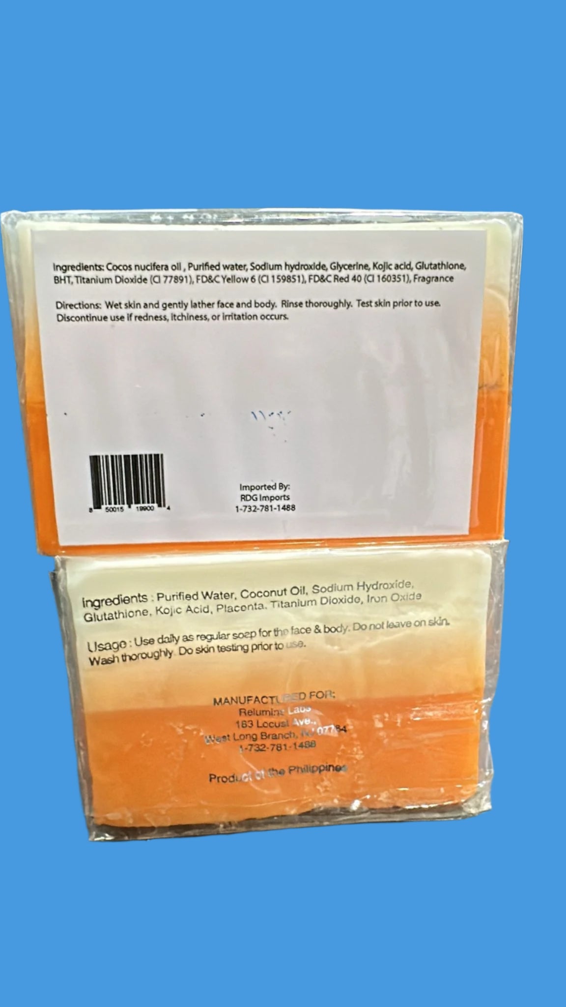 Glutathione Original Triple White Soap 160 Grm - Premium Beauty Product